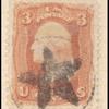 3c red Washington F. Grill single