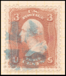 3c rose Washington F. Grill single