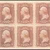 3c rose Washington D. Grill essay block of six