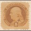 1c buff Franklin specimen single