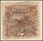 2c brown Post Horse & Rider single
