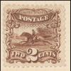 2c brown Post Horse & Rider single