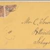 2c brown Post Horse & Rider with G. Grill on cover