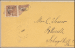 2c brown Post Horse & Rider with G. Grill on cover