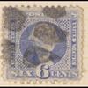 6c ultramarine Washington with G. Grill single