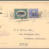 6c ultramarine Washington on cover