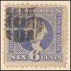 6c ultramarine Washington with G. Grill single