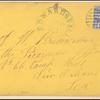 3c ultramarine Locomotive with G. Grill 2/3 bisect on cover