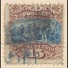 15c brown & blue Landing of Columbus Type I single
