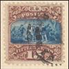 15c brown & blue Landing of Columbus Type I single