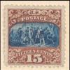 15c brown & blue Landing of Columbus Type II with G. Grill
