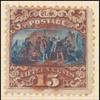 15c brown & blue Landing of Columbus Type II with G. Grill