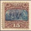 15c brown & blue Landing of Columbus Type II with G. Grill