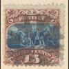 15c brown & blue Landing of Columbus Type I single