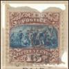 15c brown & blue Landing of Columbus Type I single