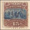 15c brown & blue Landing of Columbus Type I single