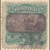 24c green & violet Declaration of Independence with G. Grill