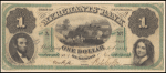 $1 New Jersey Merchants Bank banknote