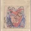 30c ultramarine & carmine Shield, Eagle & Flags with G. Grill single