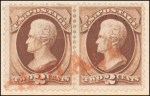 2c red brown Jackson pair