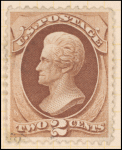 2c red brown Jackson single
