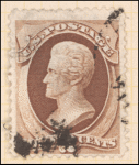 2c red brown Jackson single