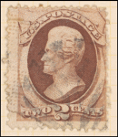 2c red brown Jackson single