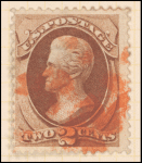 2c red brown Jackson single