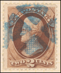 2c red brown Jackson single