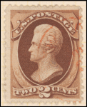 2c red brown Jackson single