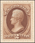 2c red brown Jackson single