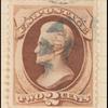 2c red brown Jackson single