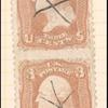 3c rose Washington vertical pair