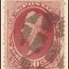 90c rose carmine Perry single