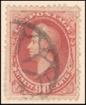 90c rose carmine Perry single