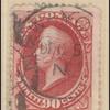 90c rose carmine Perry single