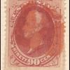 90c rose carmine Perry single
