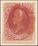 90c rose carmine Perry single
