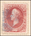 90c rose carmine Perry single