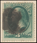 3c green Washington single