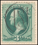3c green Washington single