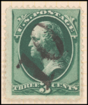 3c green Washington single