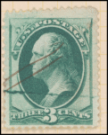 3c green Washington single