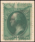 3c green Washington single
