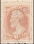 6c dull pink Lincoln single