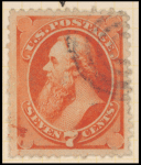 7c orange vermillion Stanton single