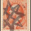 7c orange vermillion Stanton single