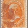 15c yellow orange Webster single