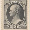 30c gray black Hamilton single