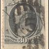 30c gray black Hamilton single